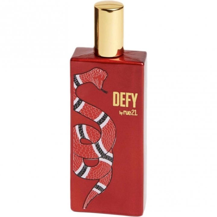Defy by rue21 perfume bottle