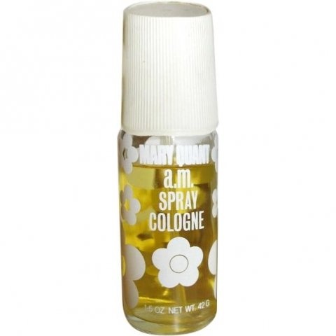 A.M. (Cologne) by Mary Quant perfume bottle