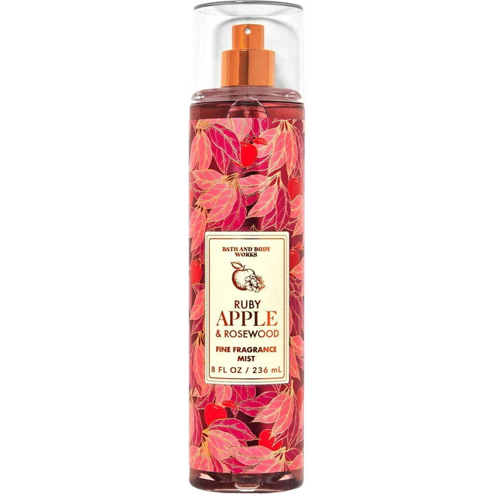 Ruby Apple & Rosewood by Bath & Body Works perfume bottle