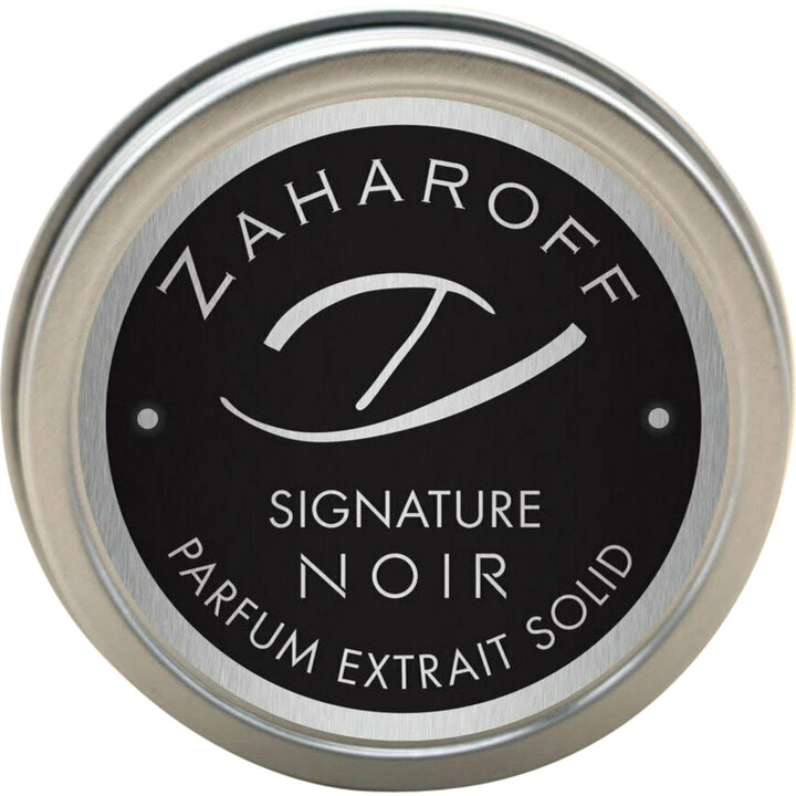 Signature Noir (Parfum Solid) by Zaharoff perfume bottle