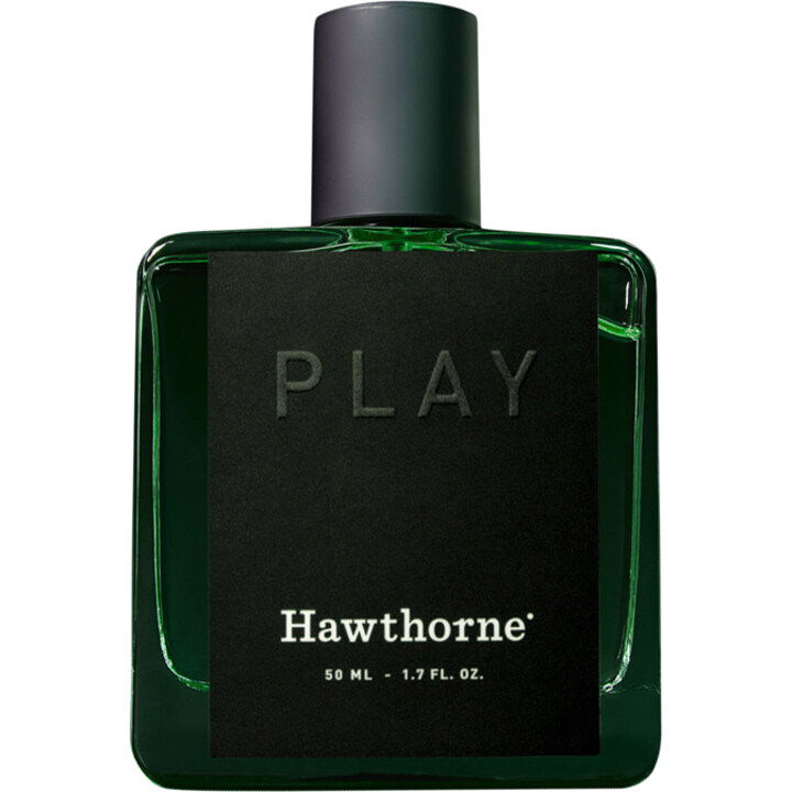 Work (Green and Airy) / Play (Green and Airy) by Hawthorne perfume bottle