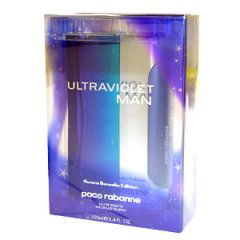 Ultraviolet Man Aurora Borealis Edition by Paco Rabanne perfume bottle