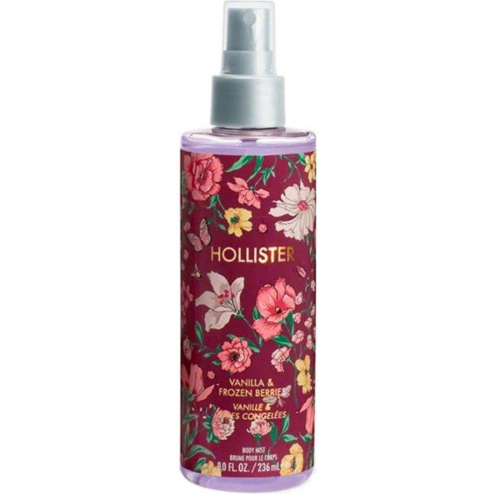 Vanilla & Frozen Berries by Hollister perfume bottle