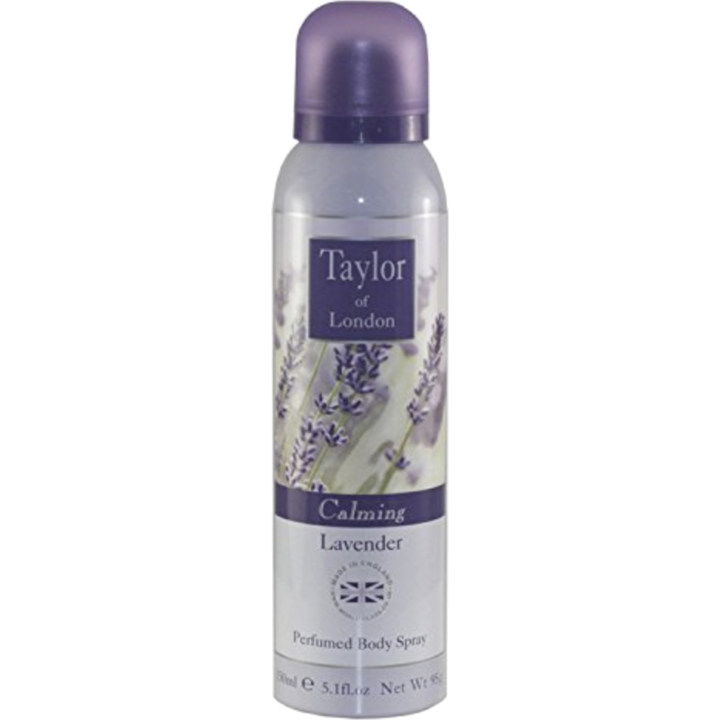 Calming Lavender (Body Spray) by Taylor of London perfume bottle