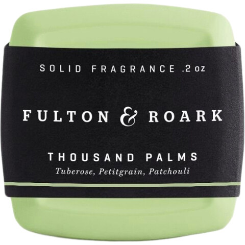 Thousand Palms / Ltd Reserve № 17 (Solid Fragrance) by Fulton & Roark perfume bottle