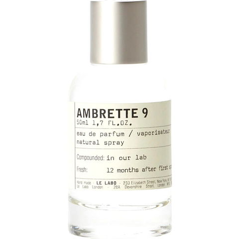 Ambrette 9 EDP by Le Labo perfume bottle