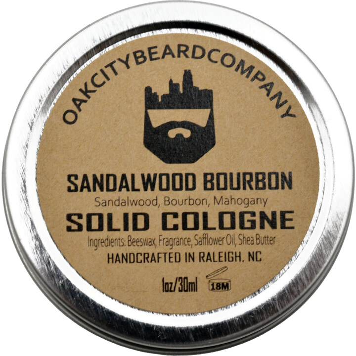 Sandalwood Bourbon (Solid Cologne) by Oak City Beard Company perfume bottle