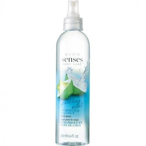 Senses - Sparkling Starfruit & Coconut / Naturals - Starfruit & Coconut by Avon perfume bottle