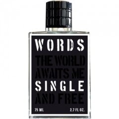 Single by Words perfume bottle