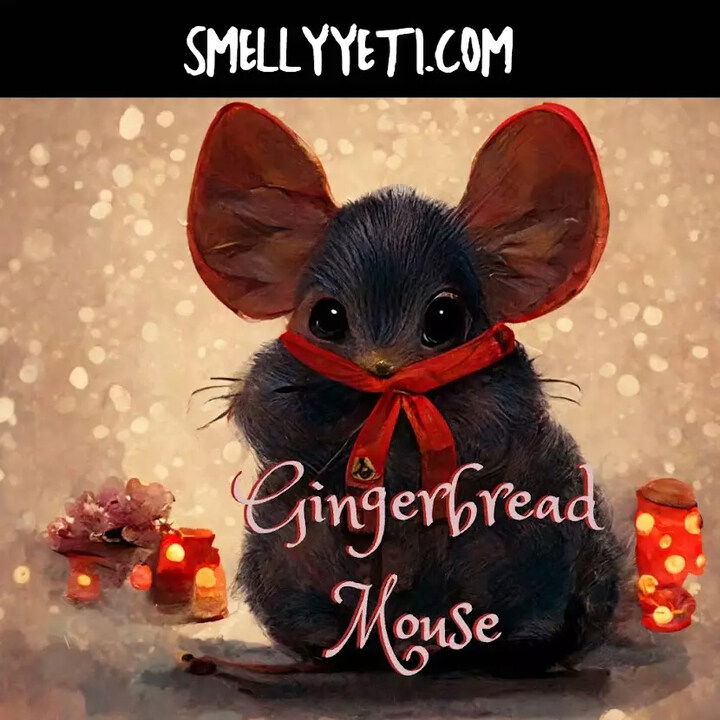 Gingerbread Mouse by Smelly Yeti perfume bottle