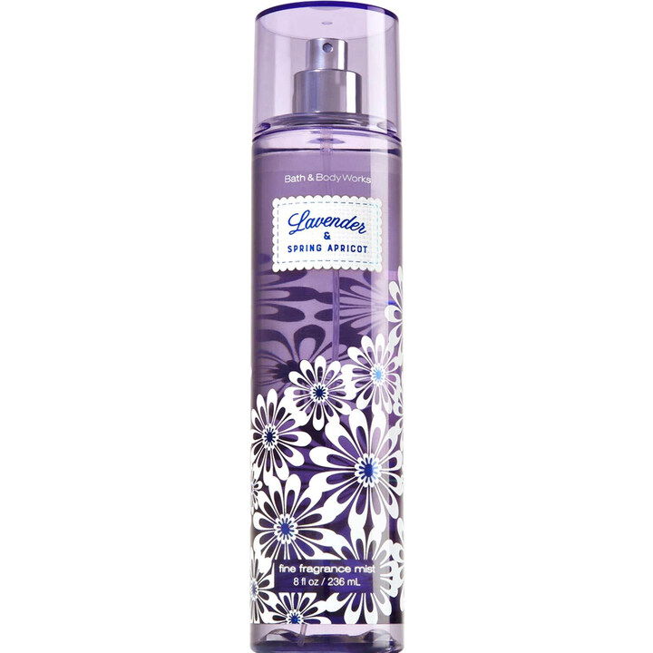 Lavender & Spring Apricot by Bath & Body Works perfume bottle
