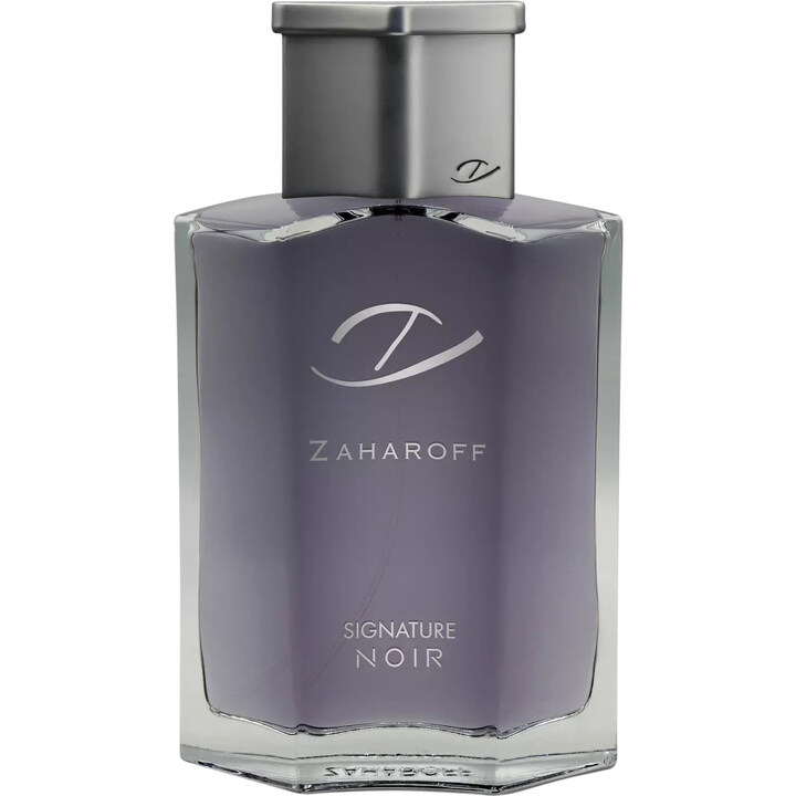 Signature Noir EDP by Zaharoff perfume bottle