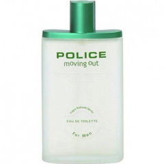 Moving Out by Police perfume bottle