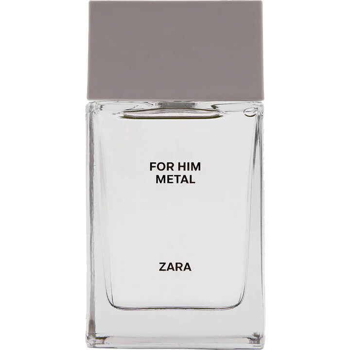 For Him Metal by Zara perfume bottle