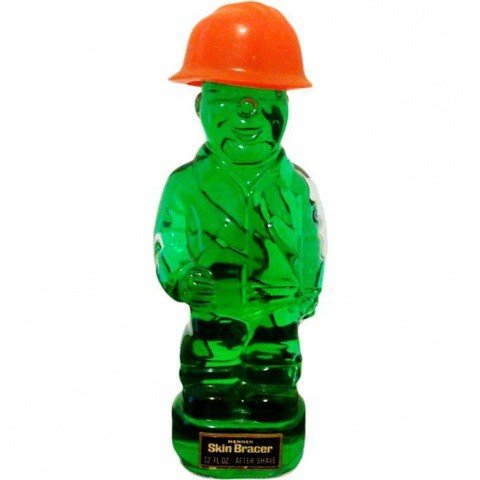 Skin Bracer Hard Hat by Mennen perfume bottle