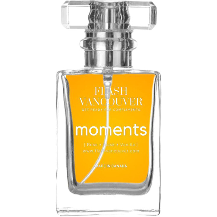 Moments by Flash Vancouver perfume bottle