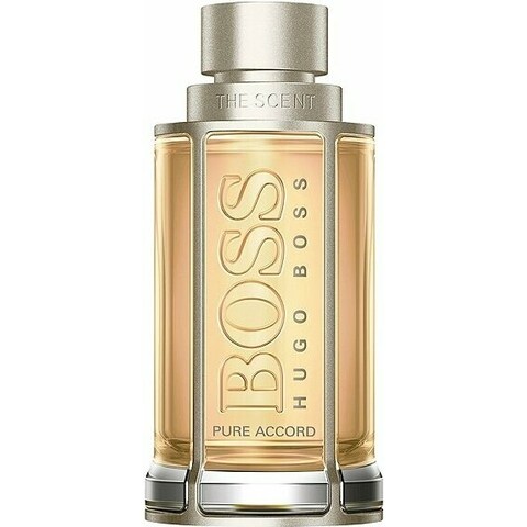 The Scent Pure Accord for Him by Hugo Boss perfume bottle