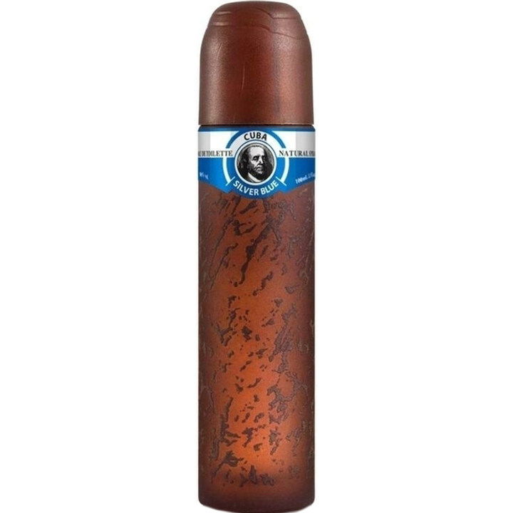 Cuba Silver Blue by Cuba perfume bottle