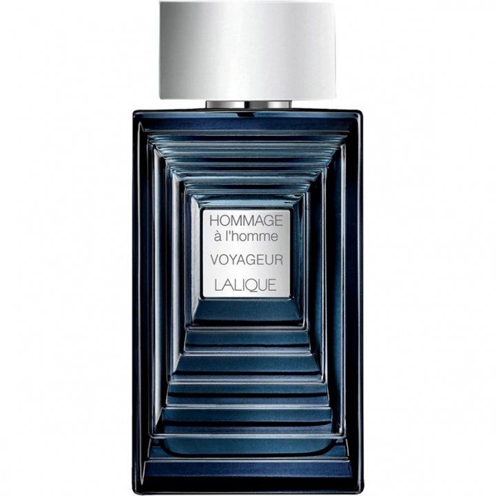 Hommage à l'Homme Voyageur by Lalique perfume bottle