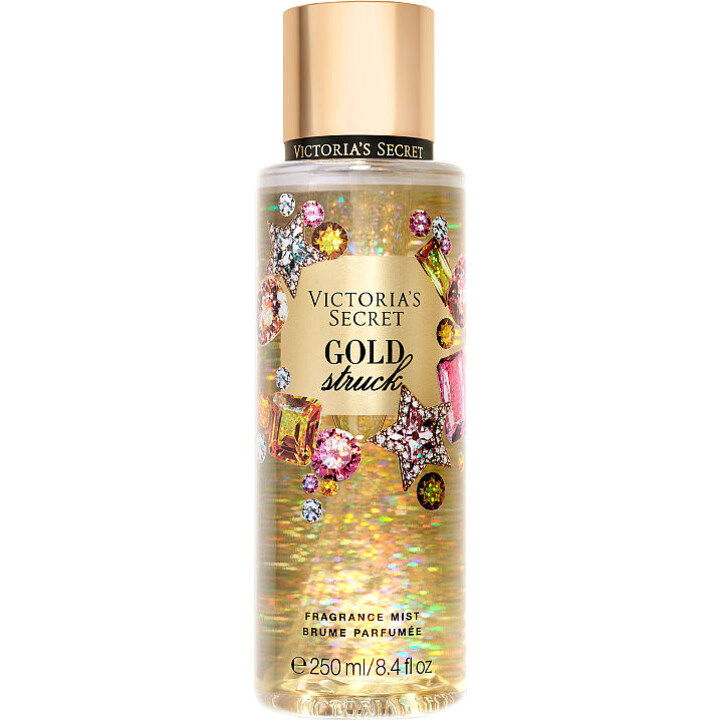 Gold Struck by Victoria's Secret perfume bottle