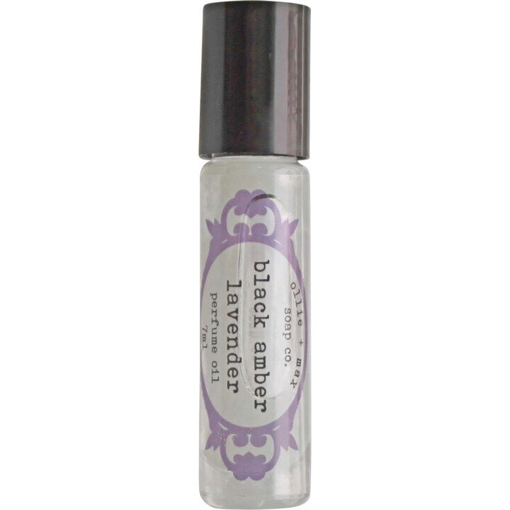 Black Amber Lavender by Ollie + Max Soap Co. perfume bottle
