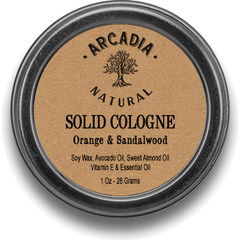 Orange & Sandalwood by Arcadia Natural perfume bottle