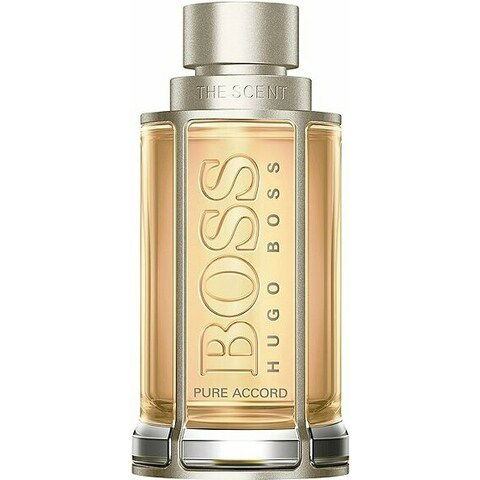 The Scent Pure Accord for Him by Hugo Boss perfume bottle