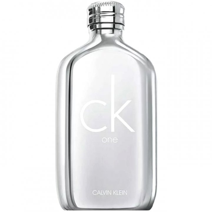 CK One Platinum Edition by Calvin Klein perfume bottle