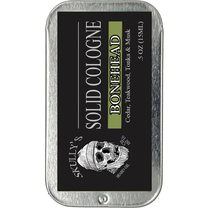 Bonehead by Skully’s perfume bottle