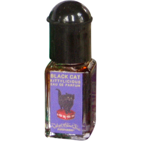 Black Cat by Velvet & Sweet Pea's Purrfumery perfume bottle