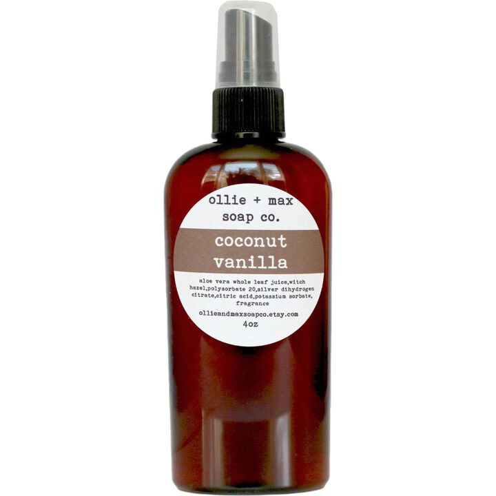 Coconut Vanilla by Ollie + Max Soap Co. perfume bottle