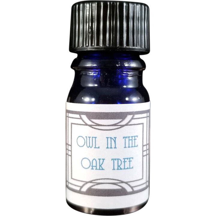 Owl in the Oak Tree by Nui Cobalt Designs perfume bottle