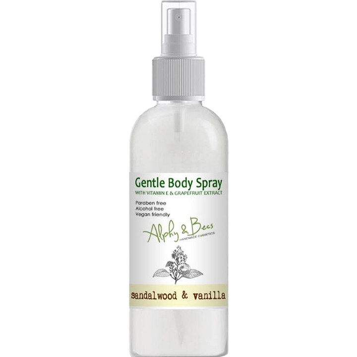 Sandalwood & Vanilla (Body Spray) by Alphy & Becs perfume bottle