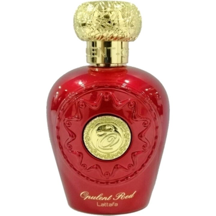 Opulent Red by Lattafa / لطافة perfume bottle