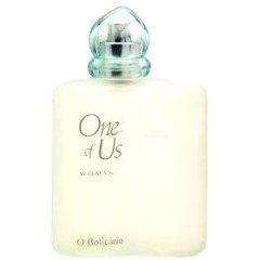 One of Us Woman by O Boticário perfume bottle