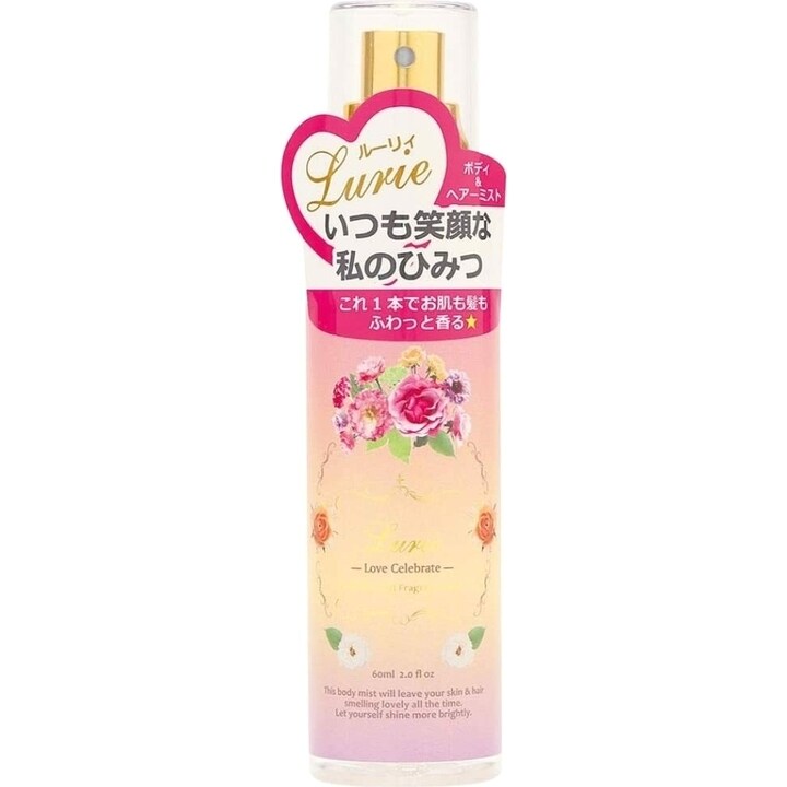 Love Celebrate / ラブセレブレイト by Lurie / ルーリィ perfume bottle