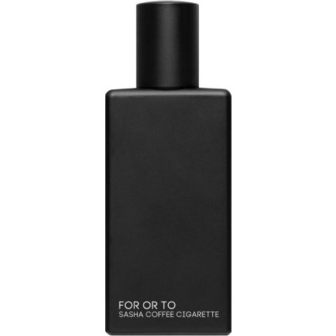 Sasha Coffee Cigarette by For Or To perfume bottle