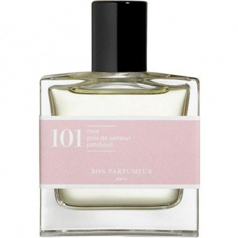 101 Rose Pois de Senteur Cèdre Blanc / 101 Rose Pois de Senteur Patchouli by Bon Parfumeur perfume bottle