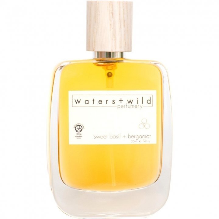 Sweet Basil + Bergamot by Waters + Wild perfume bottle