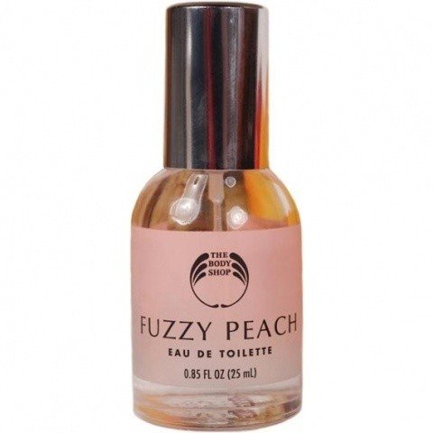 Fuzzy Peach by The Body Shop perfume bottle