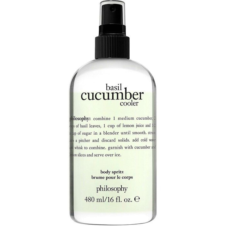 Basil Cucumber Cooler by Philosophy perfume bottle