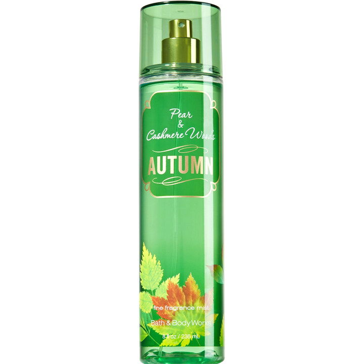 Autumn - Pear & Cashmere Woods by Bath & Body Works perfume bottle