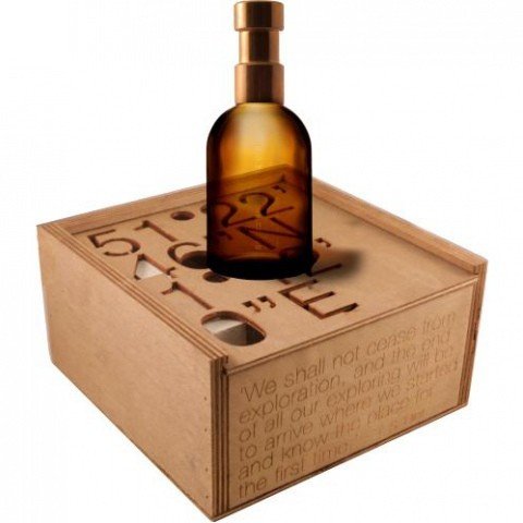 12 0 E Reculver / 51° 22’ 46”N 1° 12’ 0”E by Haeckels perfume bottle