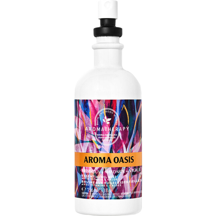 Aroma Oasis - Hibiscus Mandarin Violet by Bath & Body Works perfume bottle