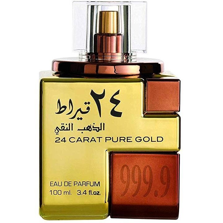 24 Carat Pure Gold by Lattafa / لطافة perfume bottle
