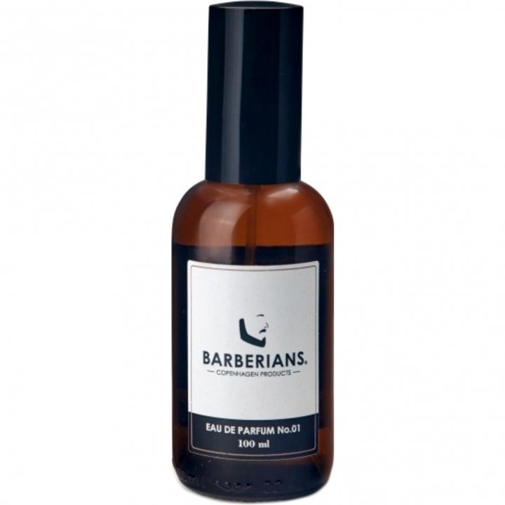 Eau de Parfum No. 01 by Barberians perfume bottle