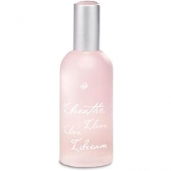 I breathe, I love, I live, I dream by Jafra perfume bottle