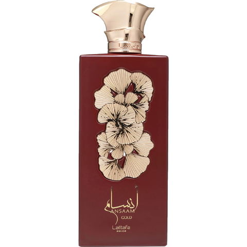 Ansaam Gold by Lattafa / لطافة perfume bottle