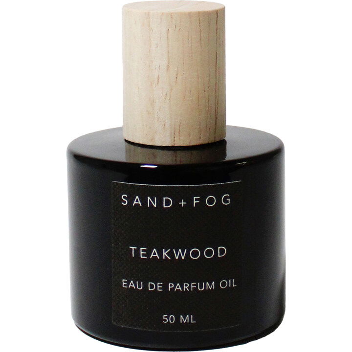 Teakwood by Sand + Fog perfume bottle