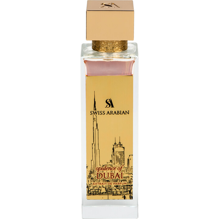 Opulence of Dubai by Swiss Arabian perfume bottle